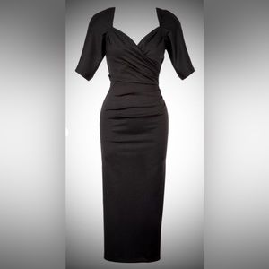 Stop Staring! Pin up style midi dress